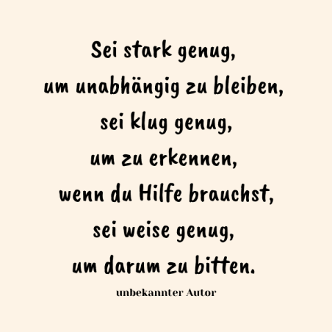 Warum es so schwer ist, um Hilfe zu bitten und wie es dir leichter