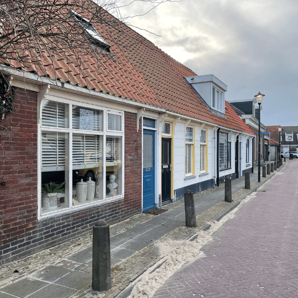 Wohnstrasse in Egmond