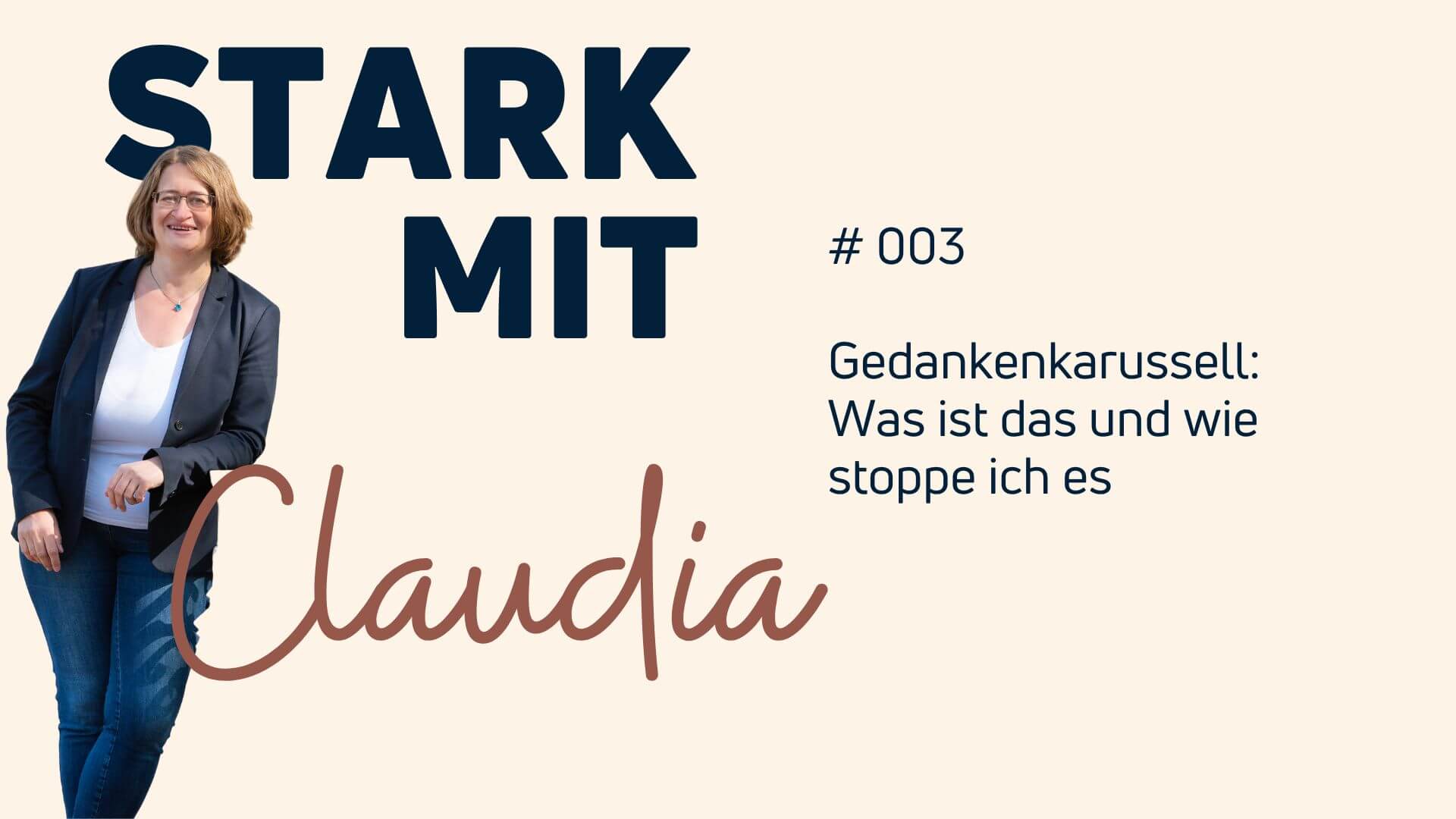 Podcast "Stark mit Claudia" Folge 000 Herzlich willkommen