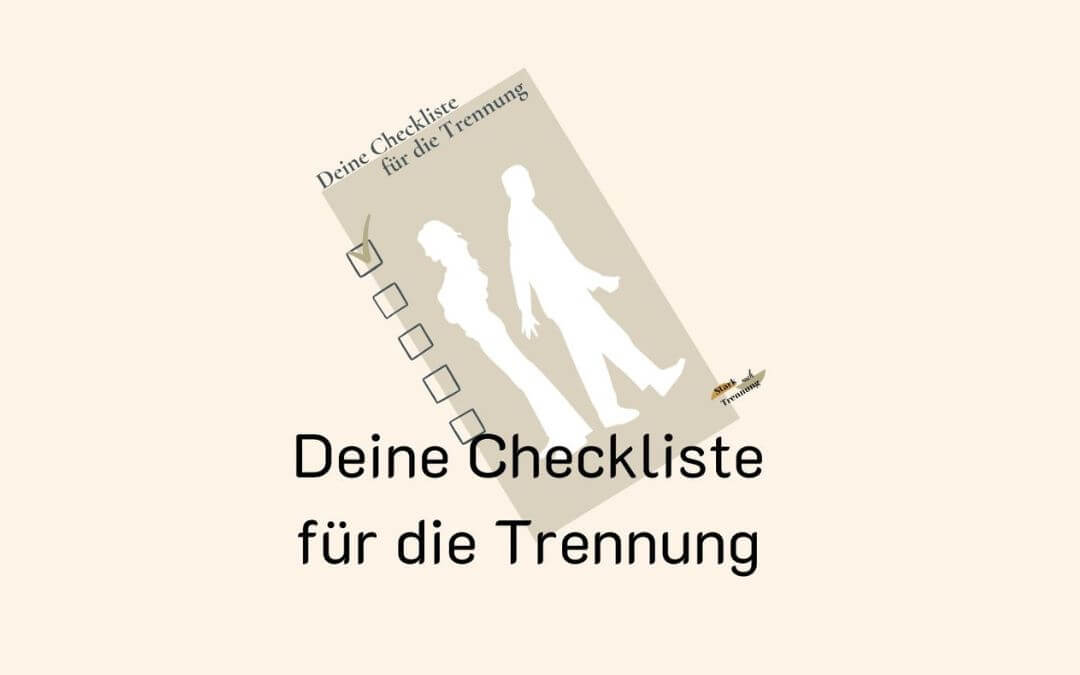 Claudia Kielmann's 0 € Angebot "Deine Checkliste für die Trennung"